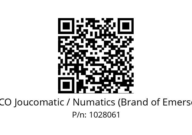   ASCO Joucomatic / Numatics (Brand of Emerson) 1028061