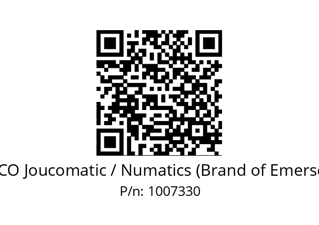   ASCO Joucomatic / Numatics (Brand of Emerson) 1007330