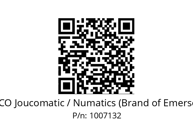   ASCO Joucomatic / Numatics (Brand of Emerson) 1007132