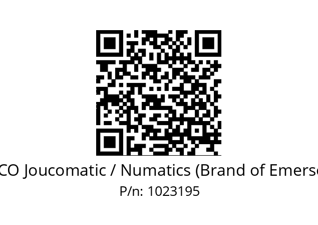   ASCO Joucomatic / Numatics (Brand of Emerson) 1023195