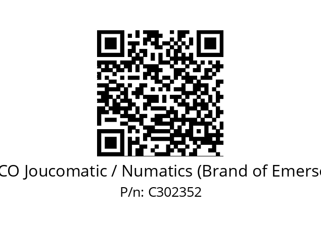   ASCO Joucomatic / Numatics (Brand of Emerson) C302352