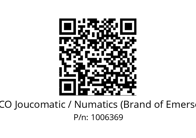   ASCO Joucomatic / Numatics (Brand of Emerson) 1006369