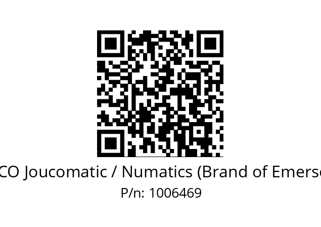   ASCO Joucomatic / Numatics (Brand of Emerson) 1006469