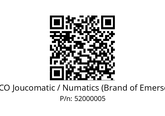   ASCO Joucomatic / Numatics (Brand of Emerson) 52000005