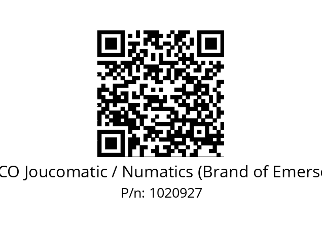   ASCO Joucomatic / Numatics (Brand of Emerson) 1020927