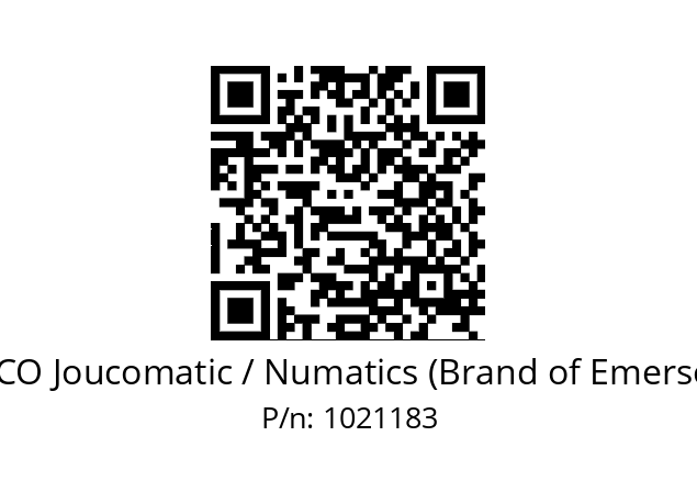   ASCO Joucomatic / Numatics (Brand of Emerson) 1021183