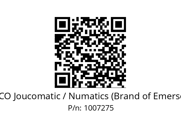   ASCO Joucomatic / Numatics (Brand of Emerson) 1007275