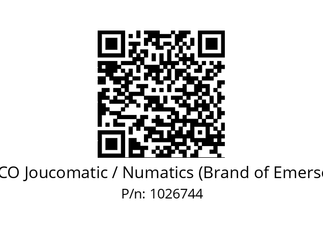   ASCO Joucomatic / Numatics (Brand of Emerson) 1026744