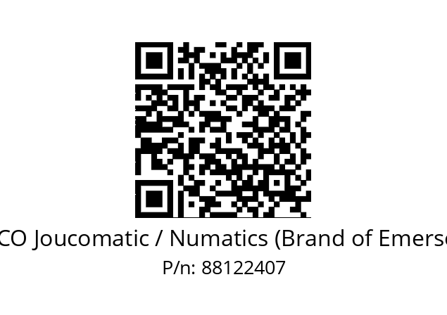   ASCO Joucomatic / Numatics (Brand of Emerson) 88122407