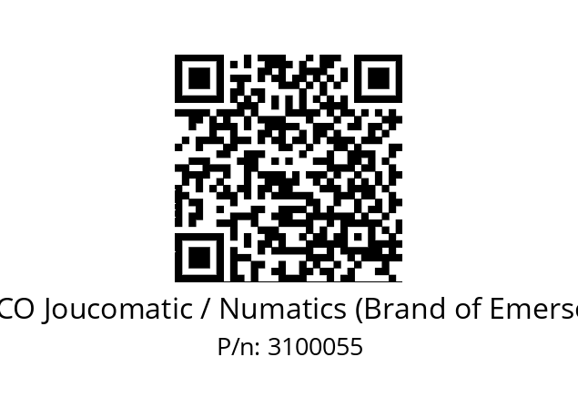   ASCO Joucomatic / Numatics (Brand of Emerson) 3100055