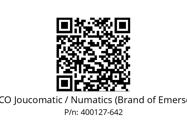   ASCO Joucomatic / Numatics (Brand of Emerson) 400127-642