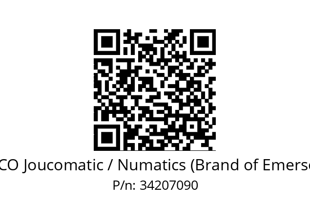   ASCO Joucomatic / Numatics (Brand of Emerson) 34207090