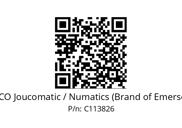   ASCO Joucomatic / Numatics (Brand of Emerson) С113826