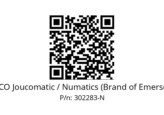   ASCO Joucomatic / Numatics (Brand of Emerson) 302283-N