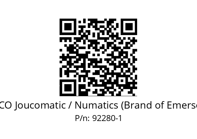   ASCO Joucomatic / Numatics (Brand of Emerson) 92280-1