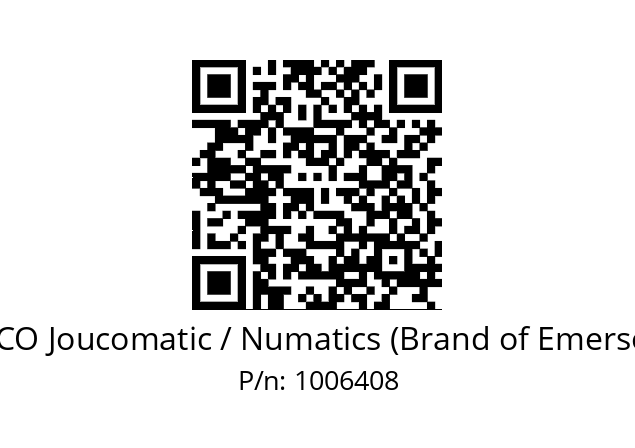   ASCO Joucomatic / Numatics (Brand of Emerson) 1006408