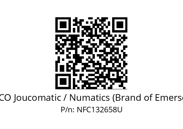   ASCO Joucomatic / Numatics (Brand of Emerson) NFC132658U