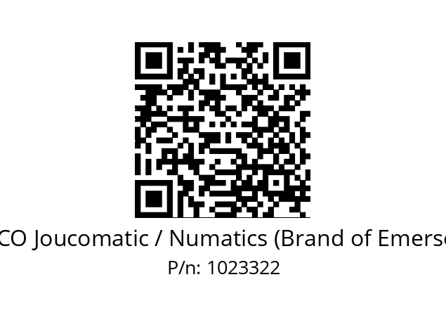   ASCO Joucomatic / Numatics (Brand of Emerson) 1023322