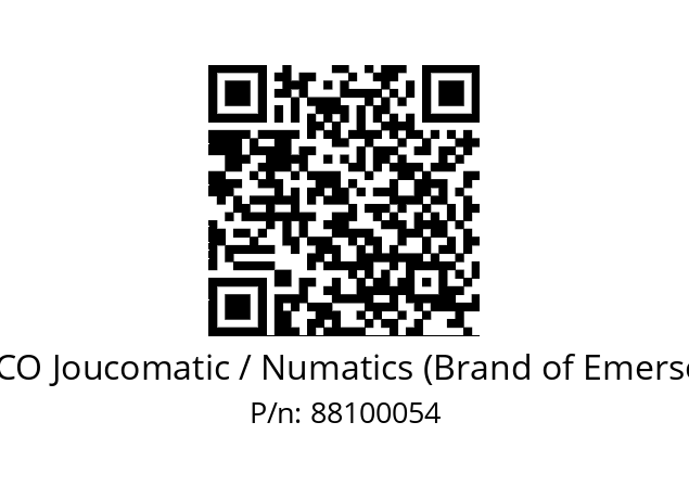   ASCO Joucomatic / Numatics (Brand of Emerson) 88100054