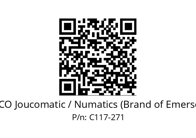   ASCO Joucomatic / Numatics (Brand of Emerson) С117-271