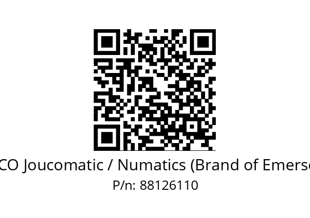   ASCO Joucomatic / Numatics (Brand of Emerson) 88126110