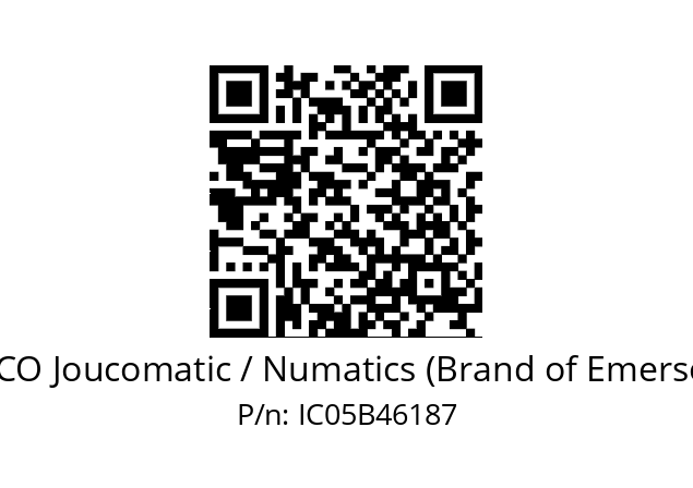   ASCO Joucomatic / Numatics (Brand of Emerson) IC05B46187