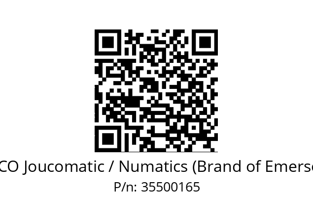   ASCO Joucomatic / Numatics (Brand of Emerson) 35500165