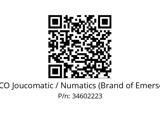   ASCO Joucomatic / Numatics (Brand of Emerson) 34602223