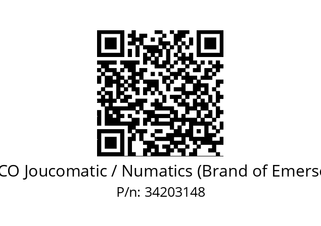   ASCO Joucomatic / Numatics (Brand of Emerson) 34203148