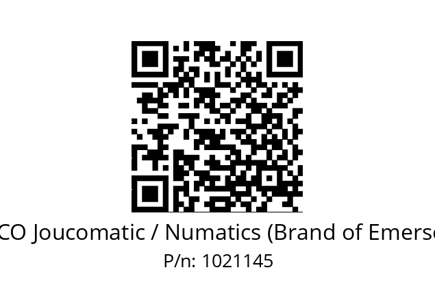   ASCO Joucomatic / Numatics (Brand of Emerson) 1021145