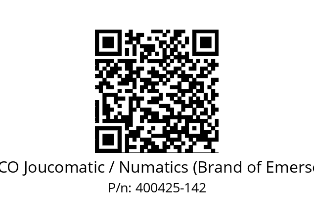   ASCO Joucomatic / Numatics (Brand of Emerson) 400425-142