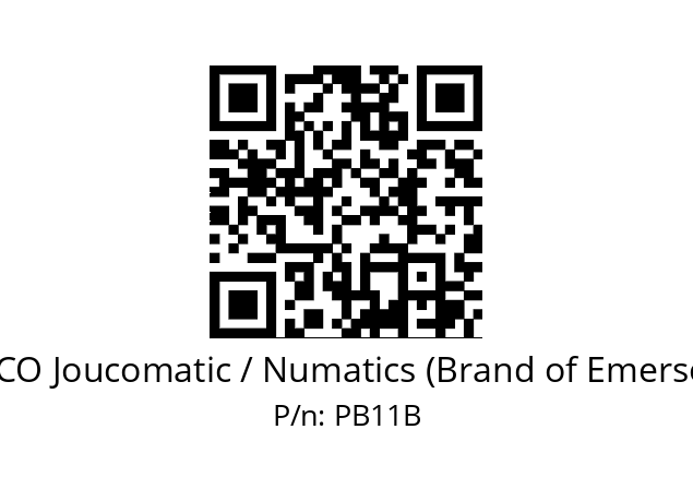   ASCO Joucomatic / Numatics (Brand of Emerson) PB11B