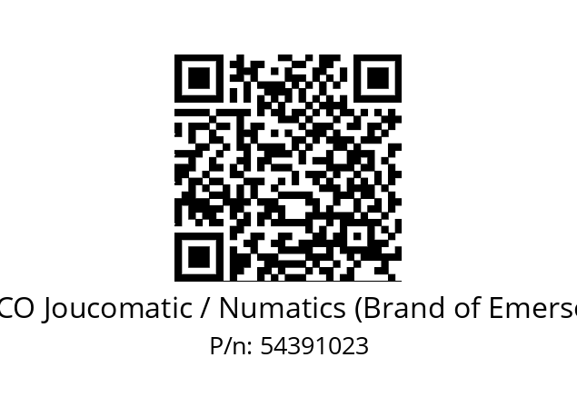   ASCO Joucomatic / Numatics (Brand of Emerson) 54391023