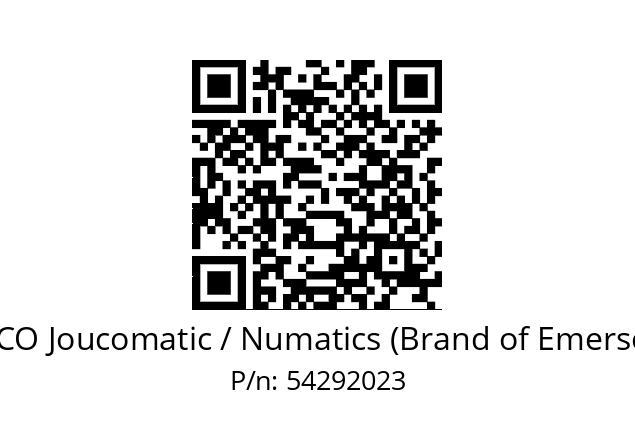   ASCO Joucomatic / Numatics (Brand of Emerson) 54292023