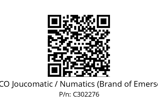   ASCO Joucomatic / Numatics (Brand of Emerson) C302276