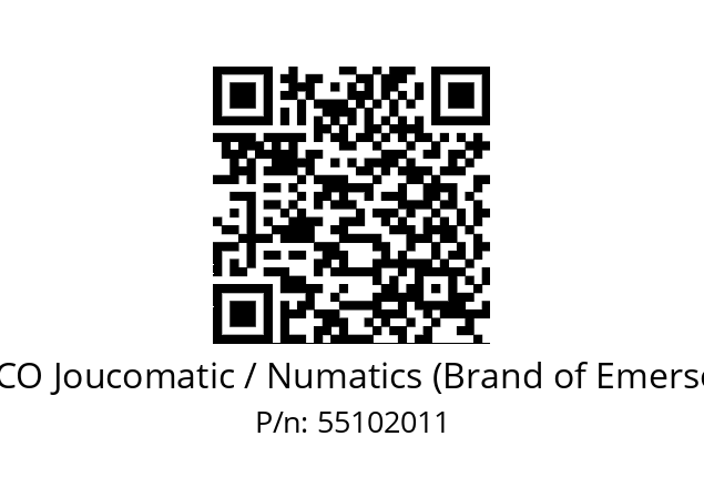   ASCO Joucomatic / Numatics (Brand of Emerson) 55102011