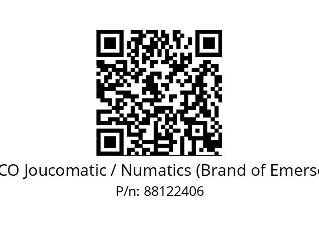   ASCO Joucomatic / Numatics (Brand of Emerson) 88122406