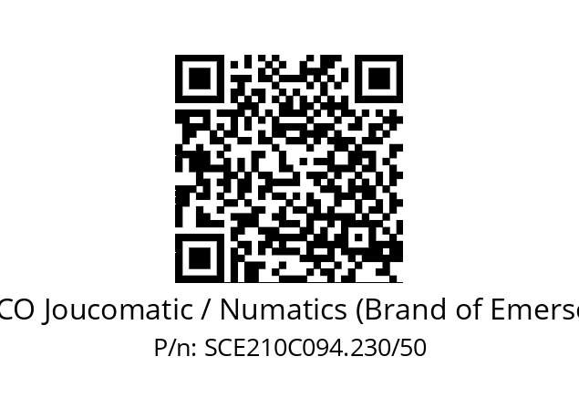   ASCO Joucomatic / Numatics (Brand of Emerson) SCE210C094.230/50