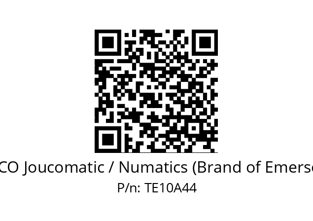   ASCO Joucomatic / Numatics (Brand of Emerson) TE10A44