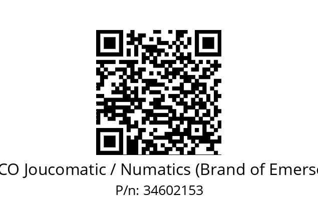   ASCO Joucomatic / Numatics (Brand of Emerson) 34602153