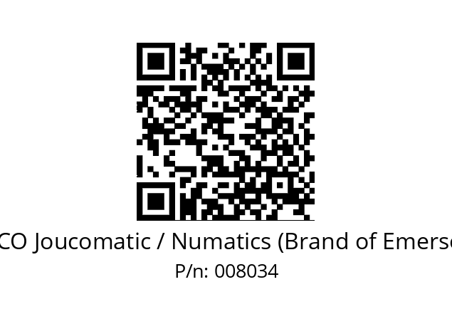   ASCO Joucomatic / Numatics (Brand of Emerson) 008034