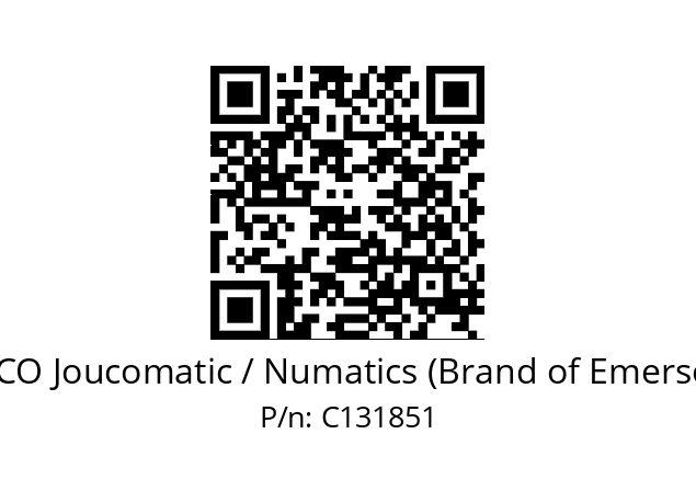   ASCO Joucomatic / Numatics (Brand of Emerson) C131851