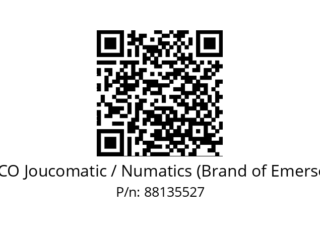   ASCO Joucomatic / Numatics (Brand of Emerson) 88135527