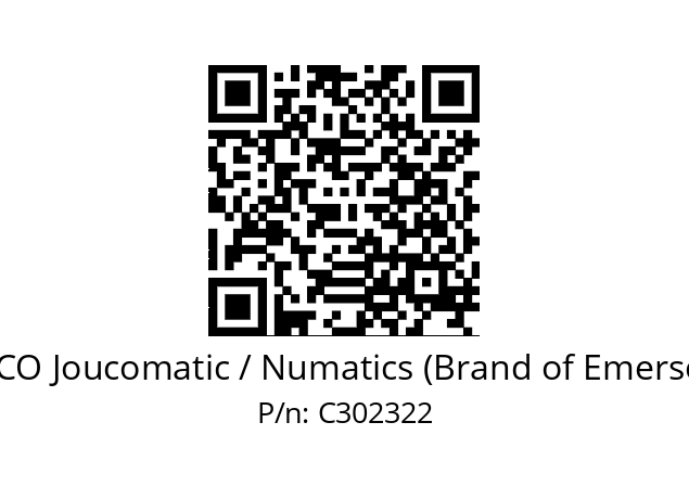   ASCO Joucomatic / Numatics (Brand of Emerson) C302322