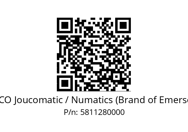   ASCO Joucomatic / Numatics (Brand of Emerson) 5811280000