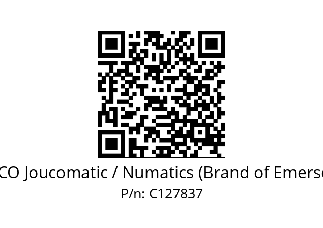   ASCO Joucomatic / Numatics (Brand of Emerson) C127837