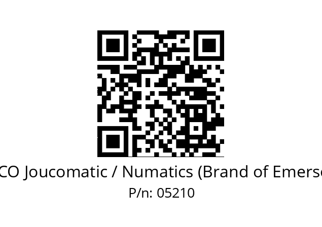   ASCO Joucomatic / Numatics (Brand of Emerson) 05210