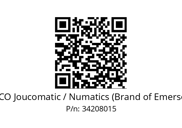   ASCO Joucomatic / Numatics (Brand of Emerson) 34208015