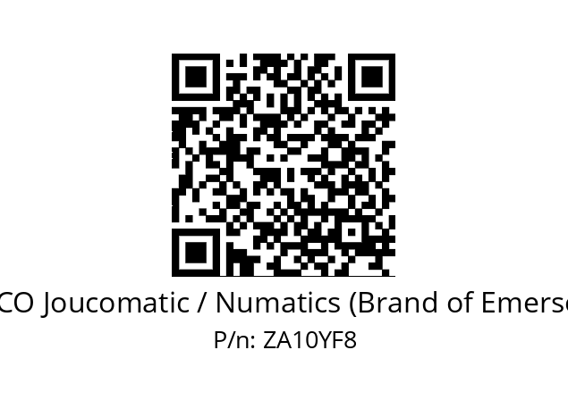   ASCO Joucomatic / Numatics (Brand of Emerson) ZA10YF8