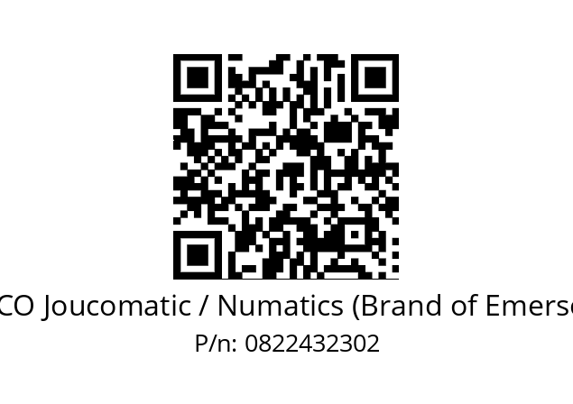   ASCO Joucomatic / Numatics (Brand of Emerson) 0822432302